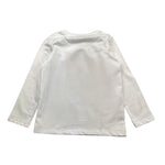 MOUSSE shirt girocollo tinta unita con stampa Bianco per Neonato HKTL370W BIANCO MOUSSE