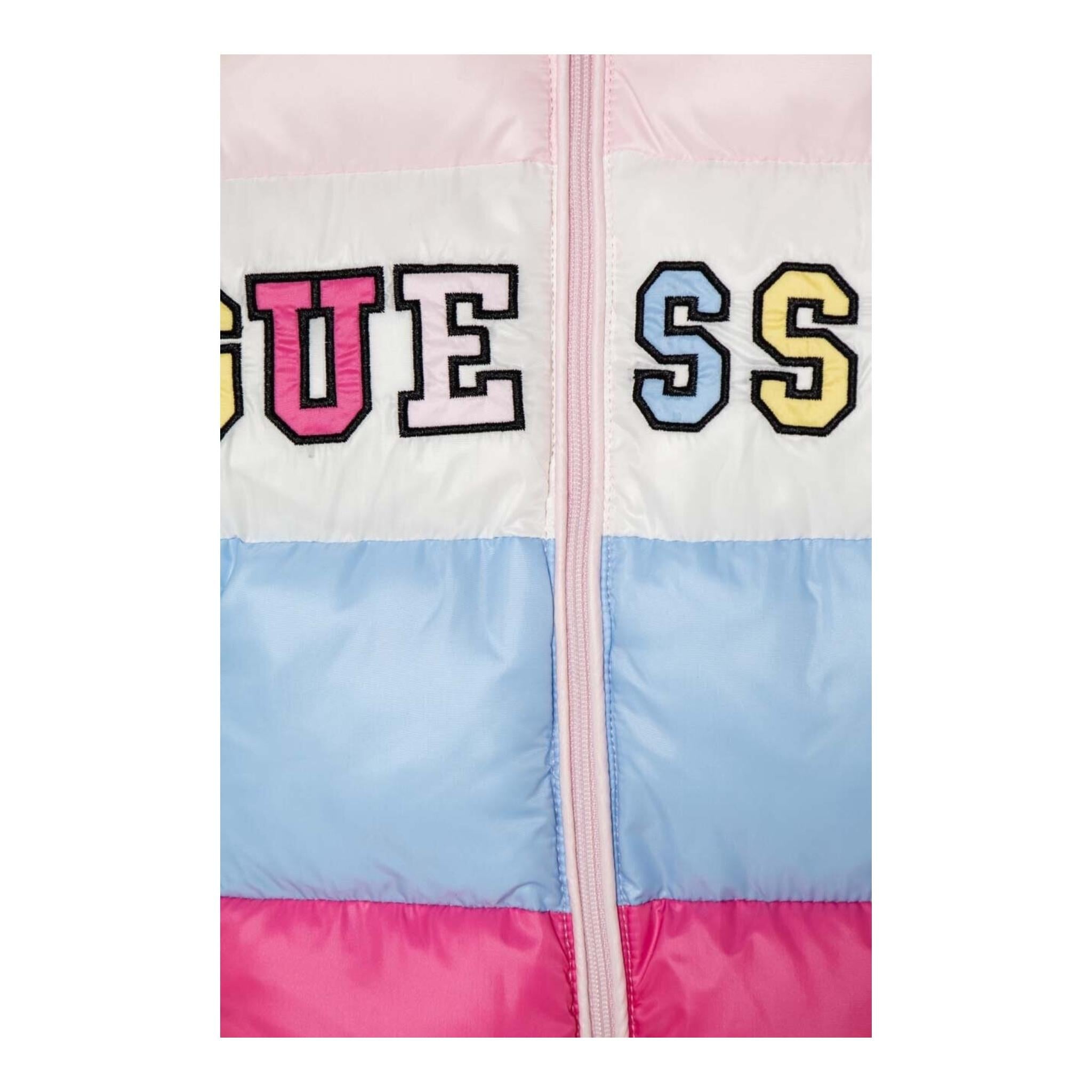 GUESS giubbino tinta unita con zip e cappuccio Multicolor per Bambina K4YL02WEGY0X MULTICOLOR GUESS