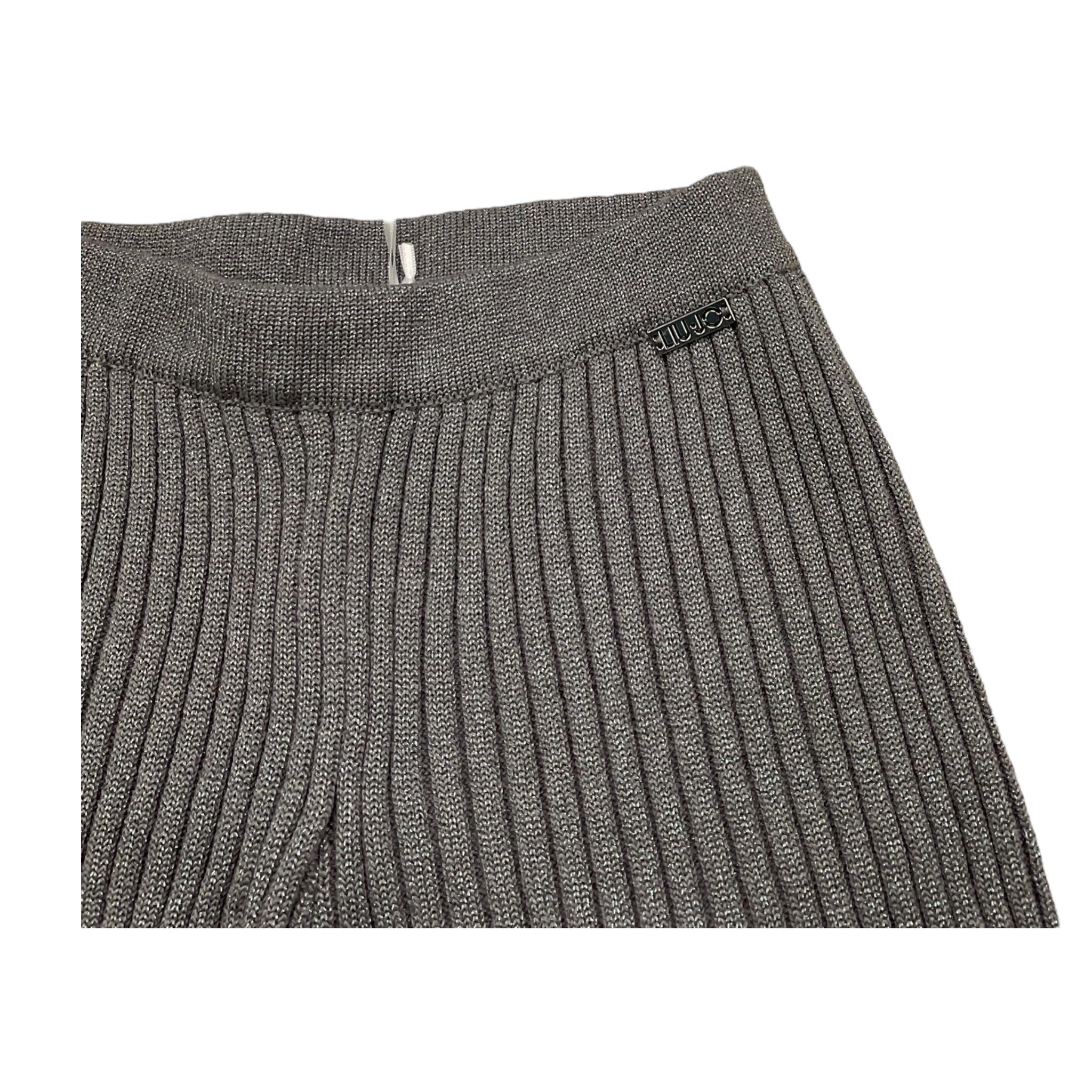 LIU JO pantalone tinta unita modello palazzo Grigio per Neonata KF4129NX GRIGIO LIU JO