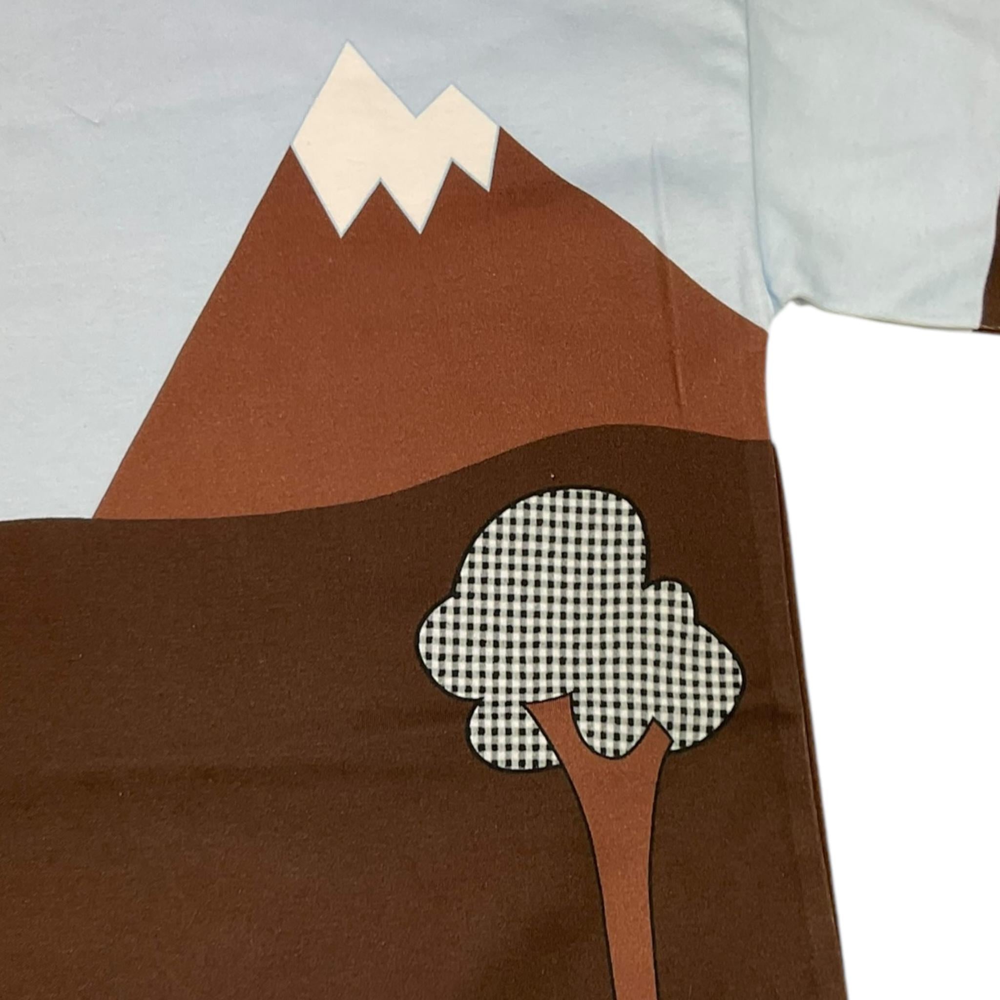 MOSCHINO abito mezza manica bicolore con stampa Azzurro per Bambina HCV0GL AZZURRO MOSCHINO