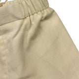 LA STUPENDERIA bermuda tinta unita cn elastico in vita Avorio per Neonato TCBR12 AVORIO LA STUPENDERIA