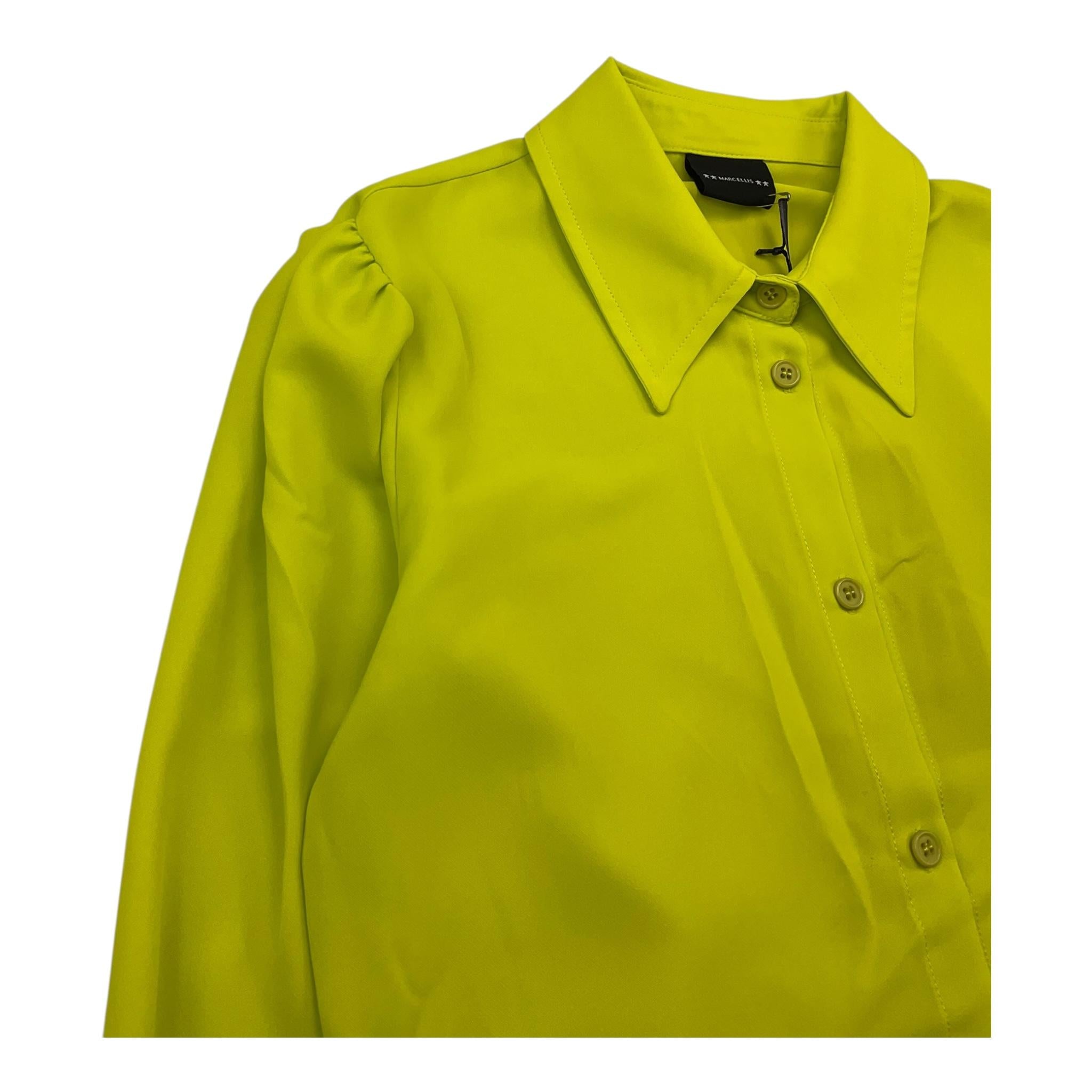 MARC ELLIS camicia manica lunga tint unita Verde per Bambina JMJSH00230 VERDE MARC ELLIS