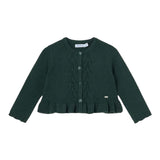 MAYORAL cardigan tinta unita traforato Verde per Neonata 2326 VERDE MAYORAL