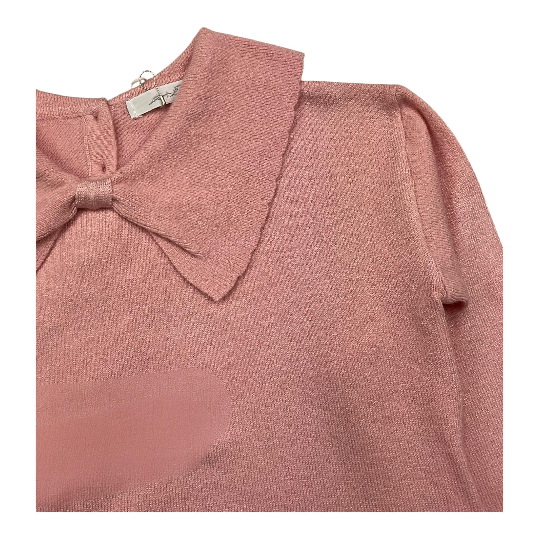 U+è BY MISS GRANT maglia tinta unita con colletto Rosa per UE1047N ROSA U+è BY MISS GRANT