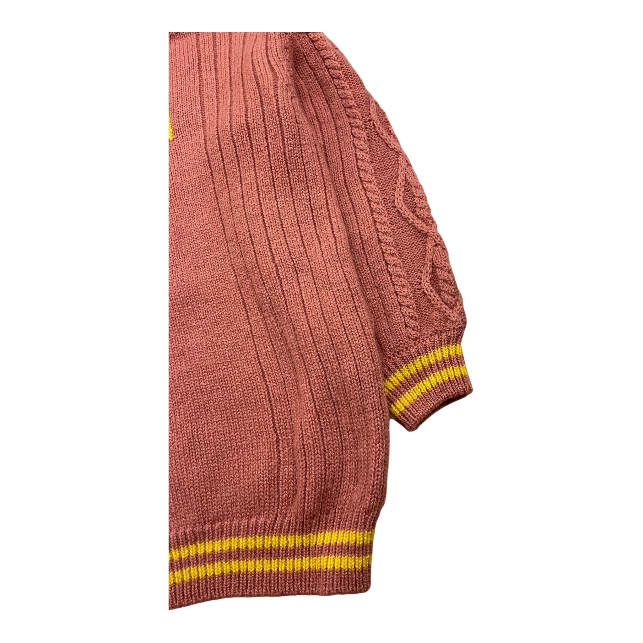 ELISABETTA FRANCHI abito manica lunga tinta unita cn logo Rosa per Neonata EGAB183 ROSA ELISABETTA FRANCHI