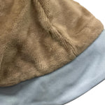 LA STUPENDERIA cappello tinta unita in velluto Marrone per Neonato TBCP57 MARRONE LA STUPENDERIA