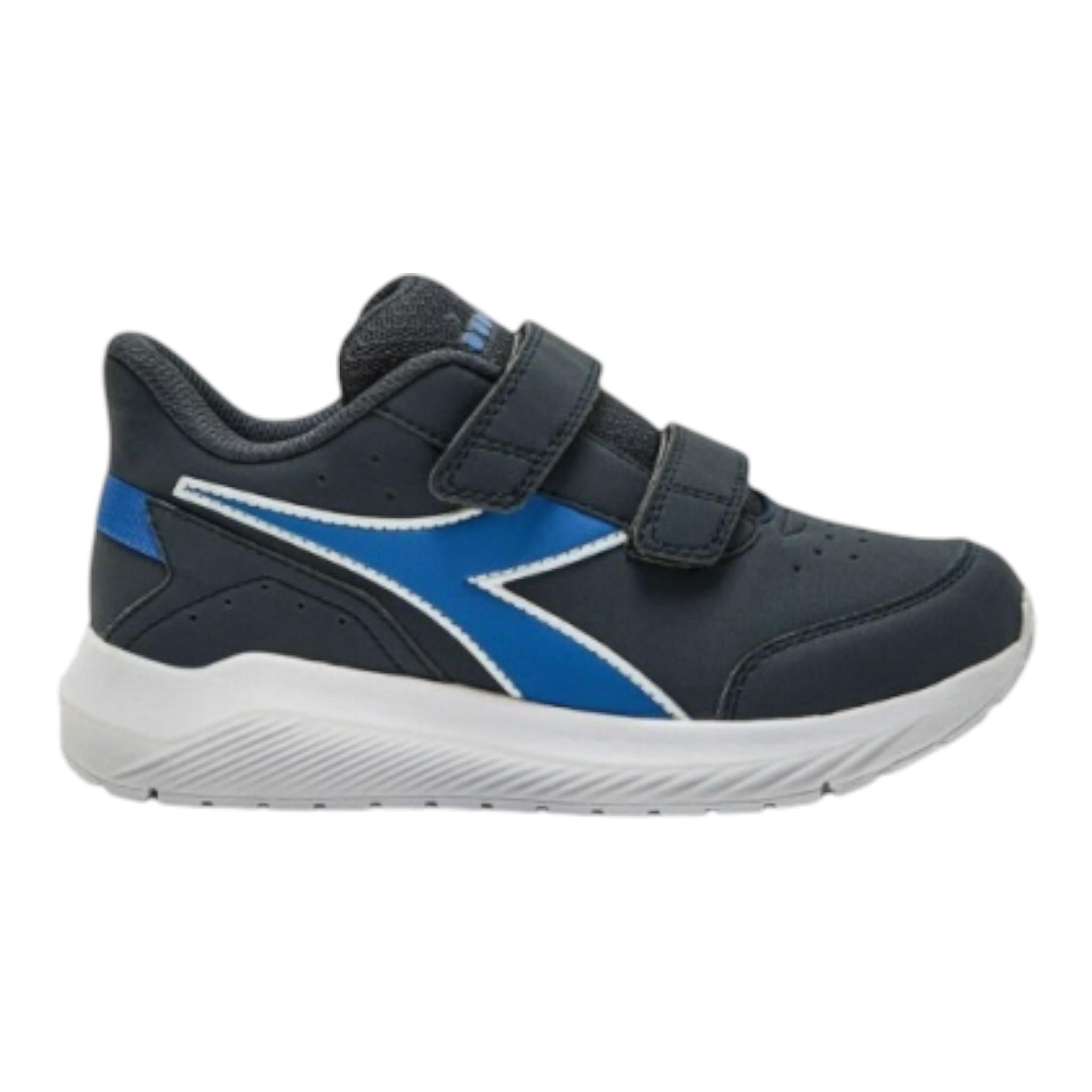 DIADORA sneakers tinta unita con strappi Blu per Bambino 101179549 BLU DIADORA