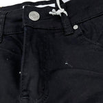 MET jeans tinta unita modello a zampa Nero per Bambina ME417 NERO MET
