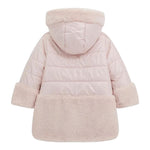 GUESS giubbino tinta unita reversibile con zip e cappuccio Rosa per Neonata K4BL02N ROSA GUESS