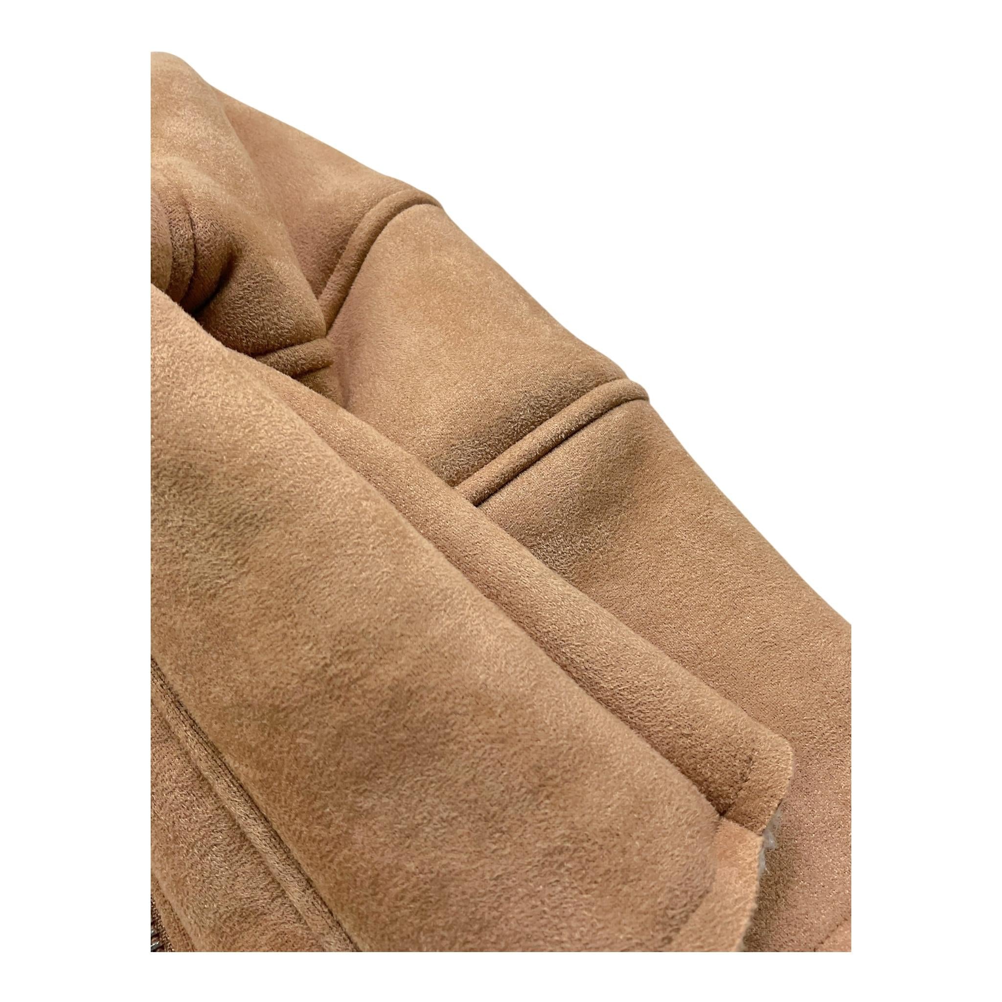 PLEASE giubbino modello montone tinta unita Cammello per Neonato JB63200G65 CAMMELLO PLEASE