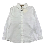 GUCCI camicia manica lunga tinta unita con loghi Bianco per Bambino 793093 BIANCO GUCCI