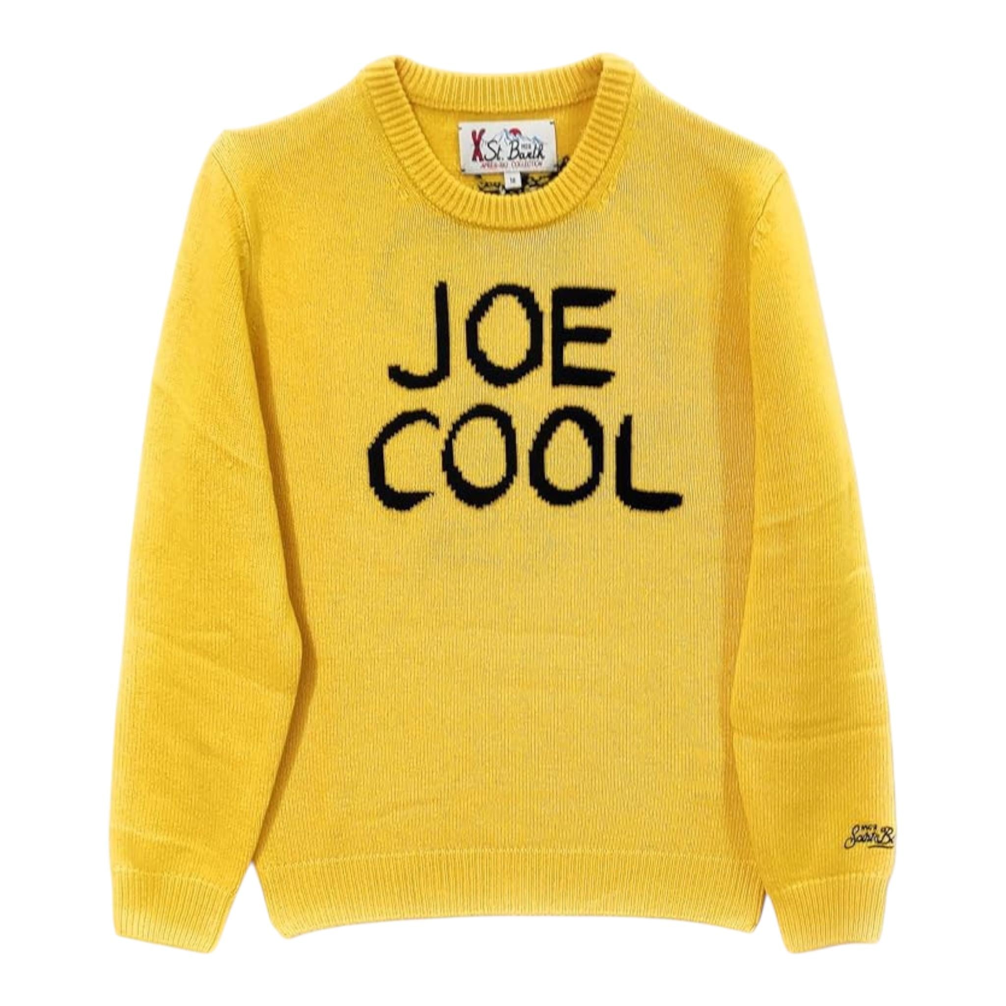SAINT BARTH maglia tinta unita stampa snoopie Giallo per Bambino SNOOPYJOE GIALLO SAINT BARTH