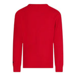 SAINT BARTH maglia girocollo tinta unita con stampa Rosso per Bambino DOU000102536G ROSSO SAINT BARTH