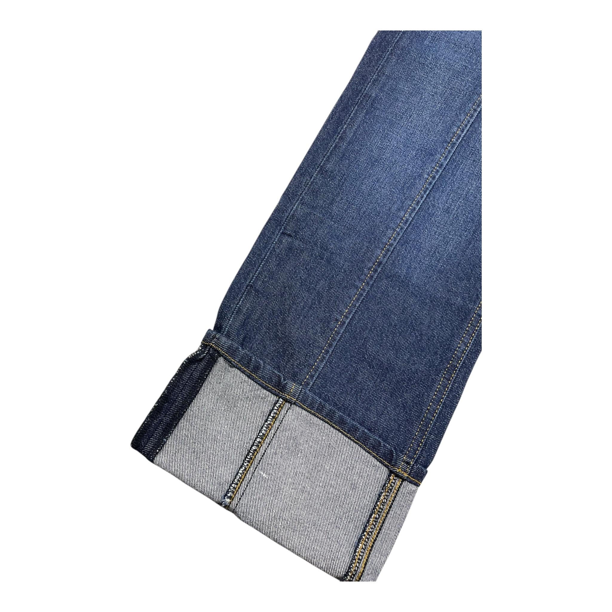 GUESS jeans tinta unita modello palazzo Blu per Bambina J4YA01D45E0 BLU GUESS