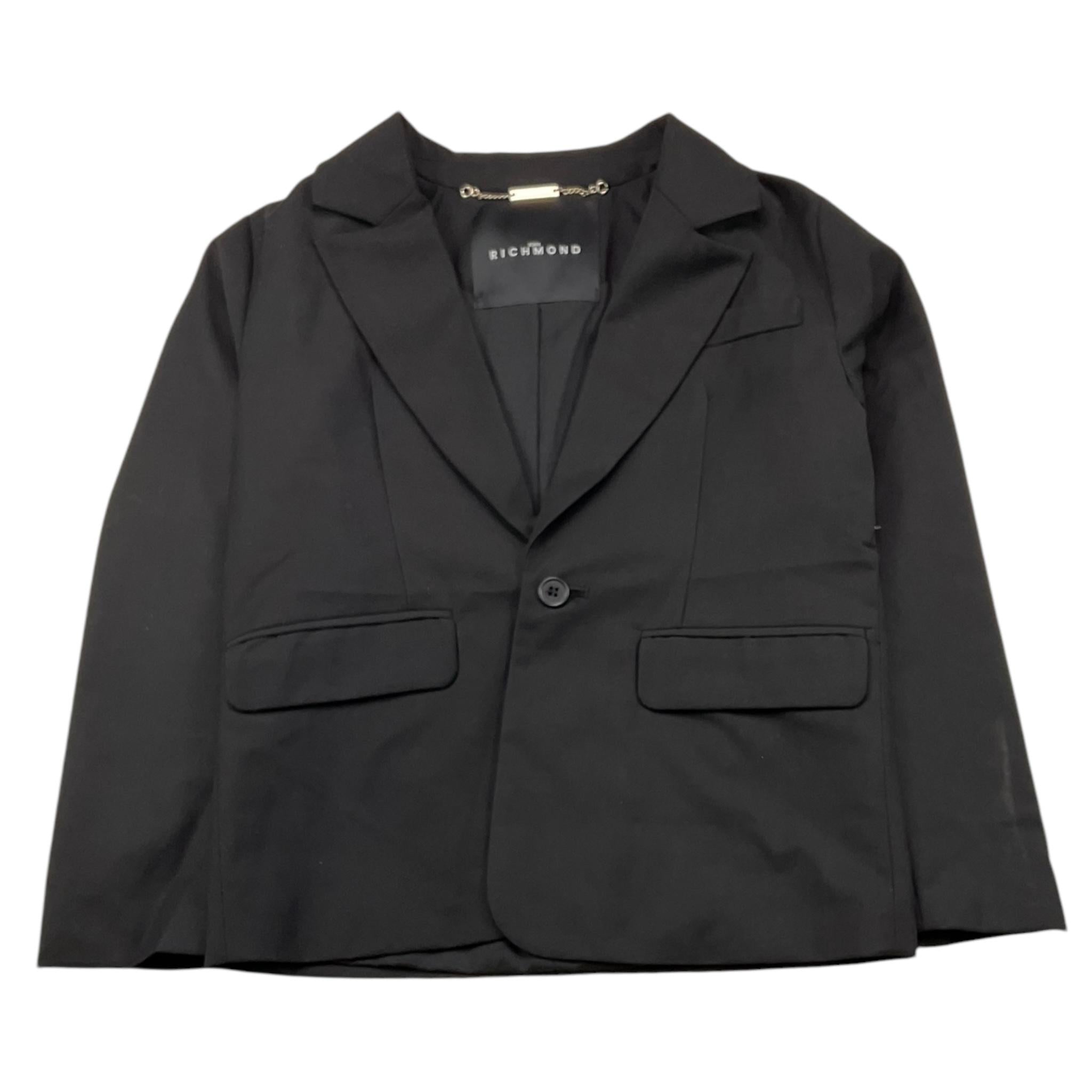 JOHN RICHMOND giacca tinta unita monopetto Nero per Bambino RBA25125GC NERO JOHN RICHMOND