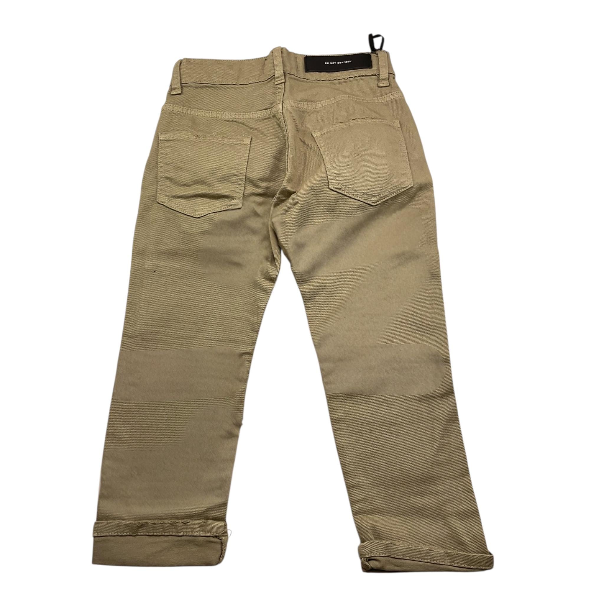 DO NOT CONFORM pantalone tinta unita con girovita regolabile Sabbia per Bambino 14954 SABBIA DO NOT CONFORM