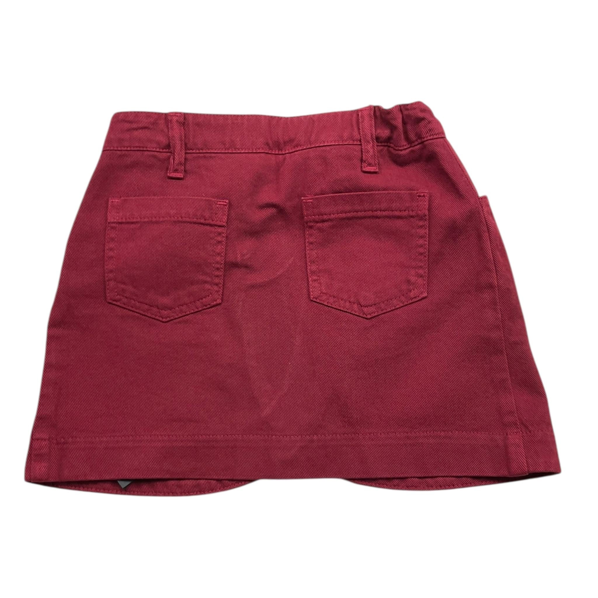 NAICE gonna tinta unita con girovita regolabile Bordeaux per Bambina 24208 BORDEAUX NAICE