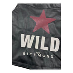 JOHN RICHMOND gonna in ecopelle tinta unita con stampa stella Nero per Bambina RGA24018GO NERO JOHN RICHMOND