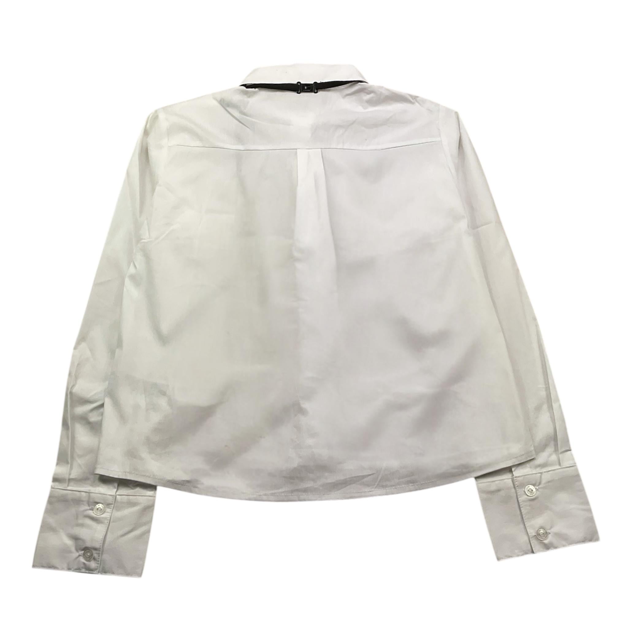 TO be too camicia manica lunga tinta unita con cravatta Bianco per Bambina TFJF24S528 BIANCO TO be too