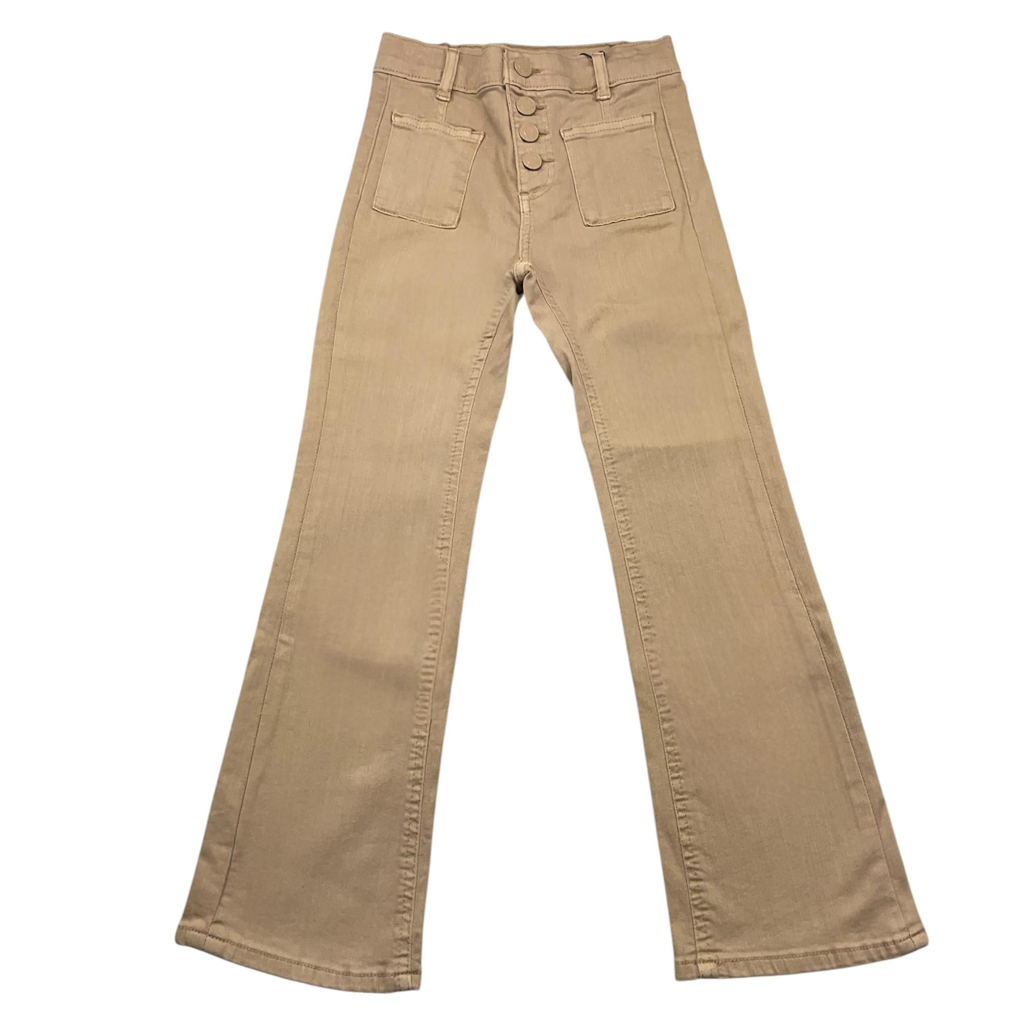 GUESS pantalone tinta unita modello a zampa con girovita regolabile Beige per Bambina K4YB00WE620X BEIGE GUESS