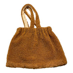 MOSCHINO gonna teddy tinta unita con bretelle Marrone per Neonata MDK02WLIA00 MARRONE MOSCHINO