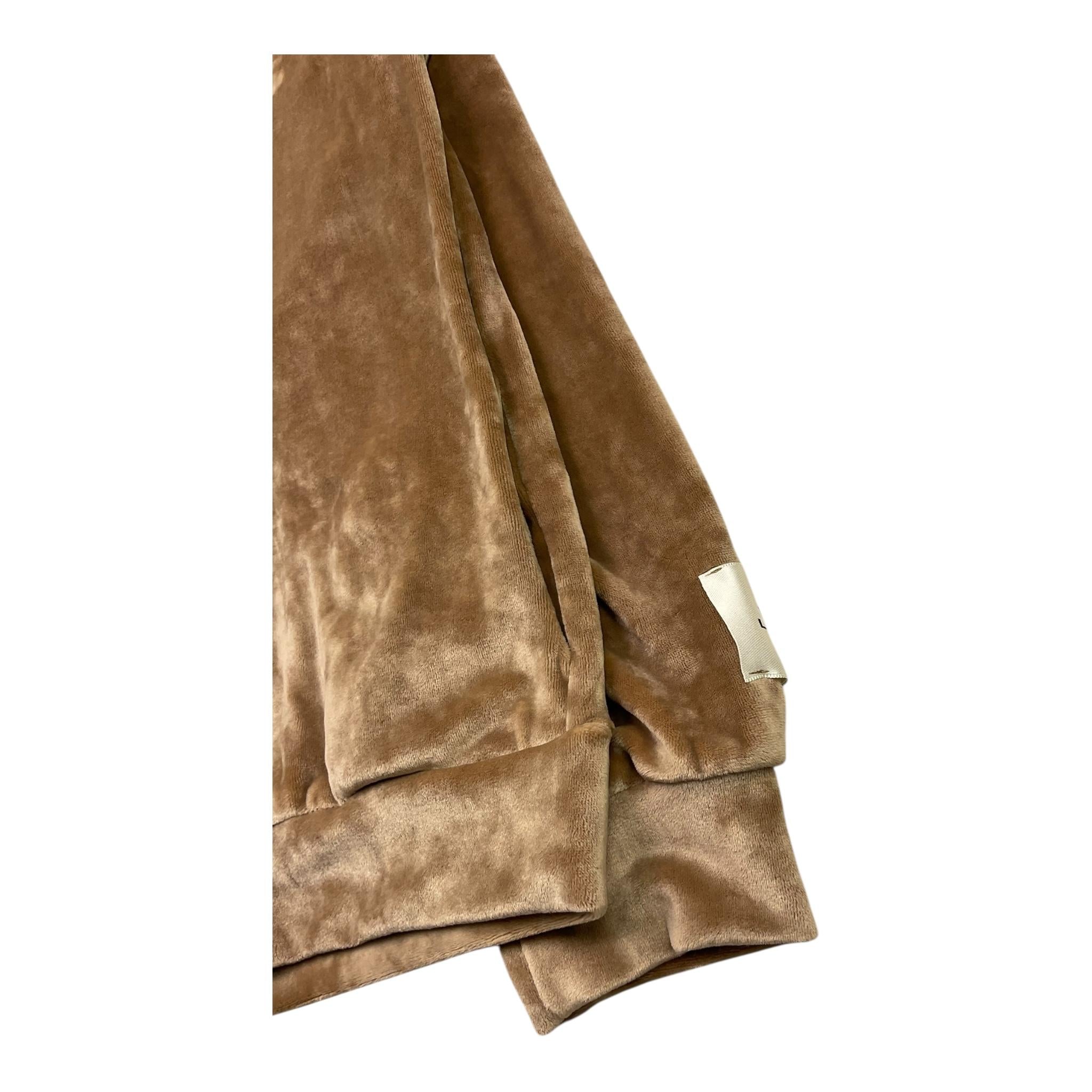 HINNOMINATE felpa con zip in ciniglia Beige per Bambina 3641F00052 BEIGE HINNOMINATE