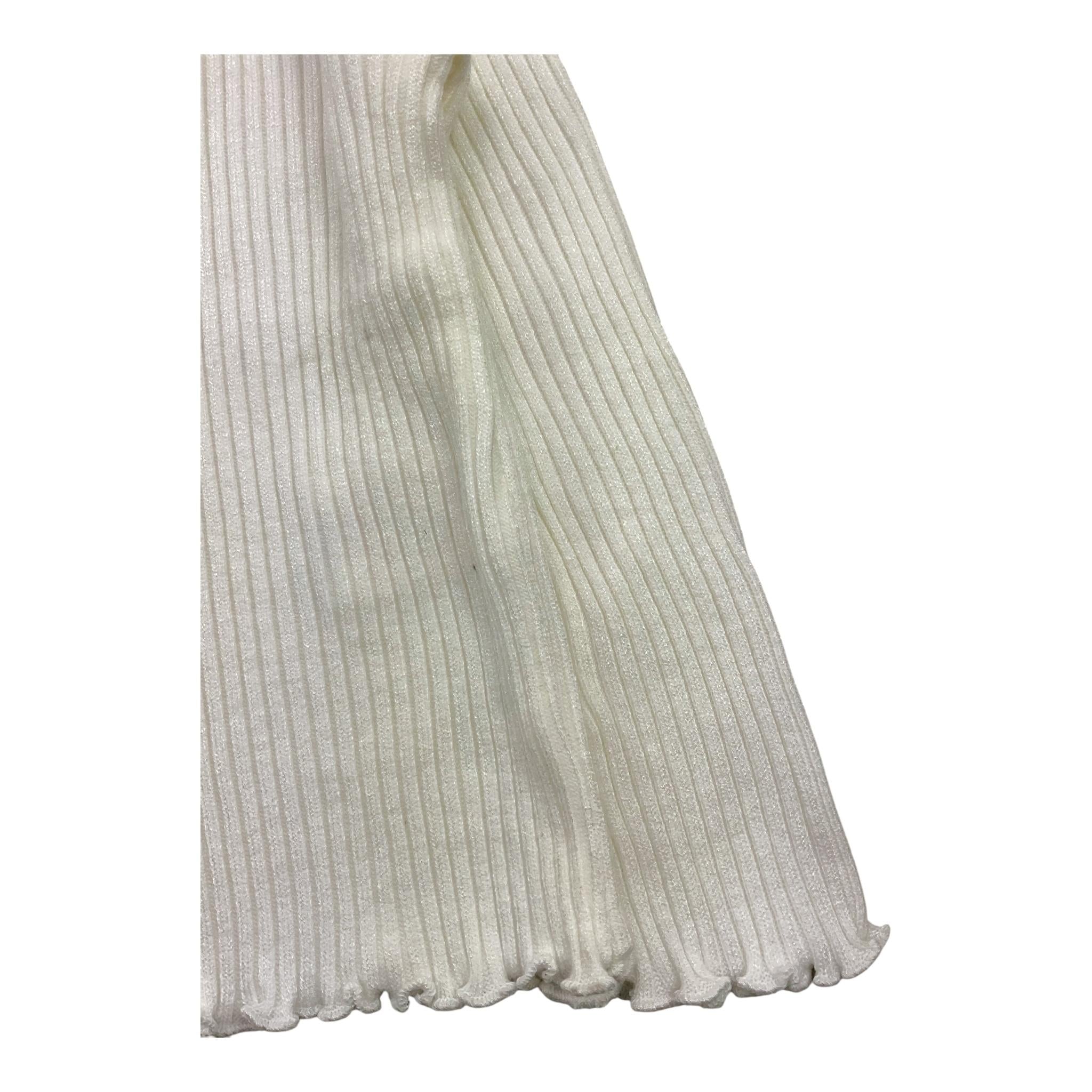 NANAN maglia modello lupetto tinta unita a costine Panna per Bambina I2455648B PANNA NANAN