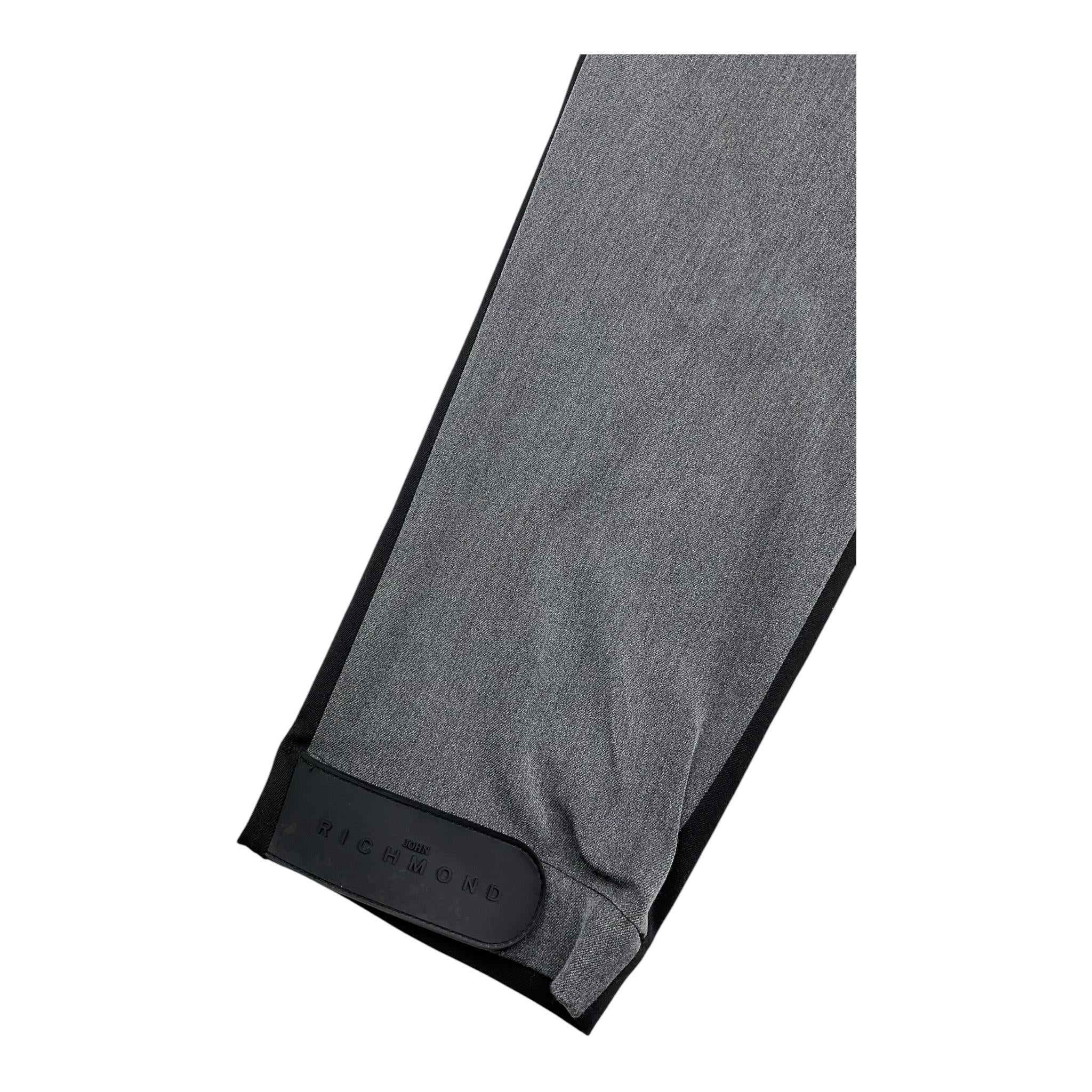 JOHN RICHMOND pantalone bicolore con elastico in vita Grigio/nero per Bambino RBA25150PA GRIGIO/NERO JOHN RICHMOND