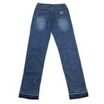 GAELLE jeans tinta unita con girovita regolabile Blu per Bambina 2741PD00309XXX BLU GAELLE