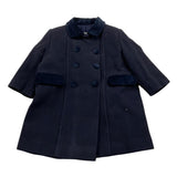 PAIO CRIPPA cappotto tinta unita con colletto Blu per Neonata MANTOVA BLU PAIO CRIPPA