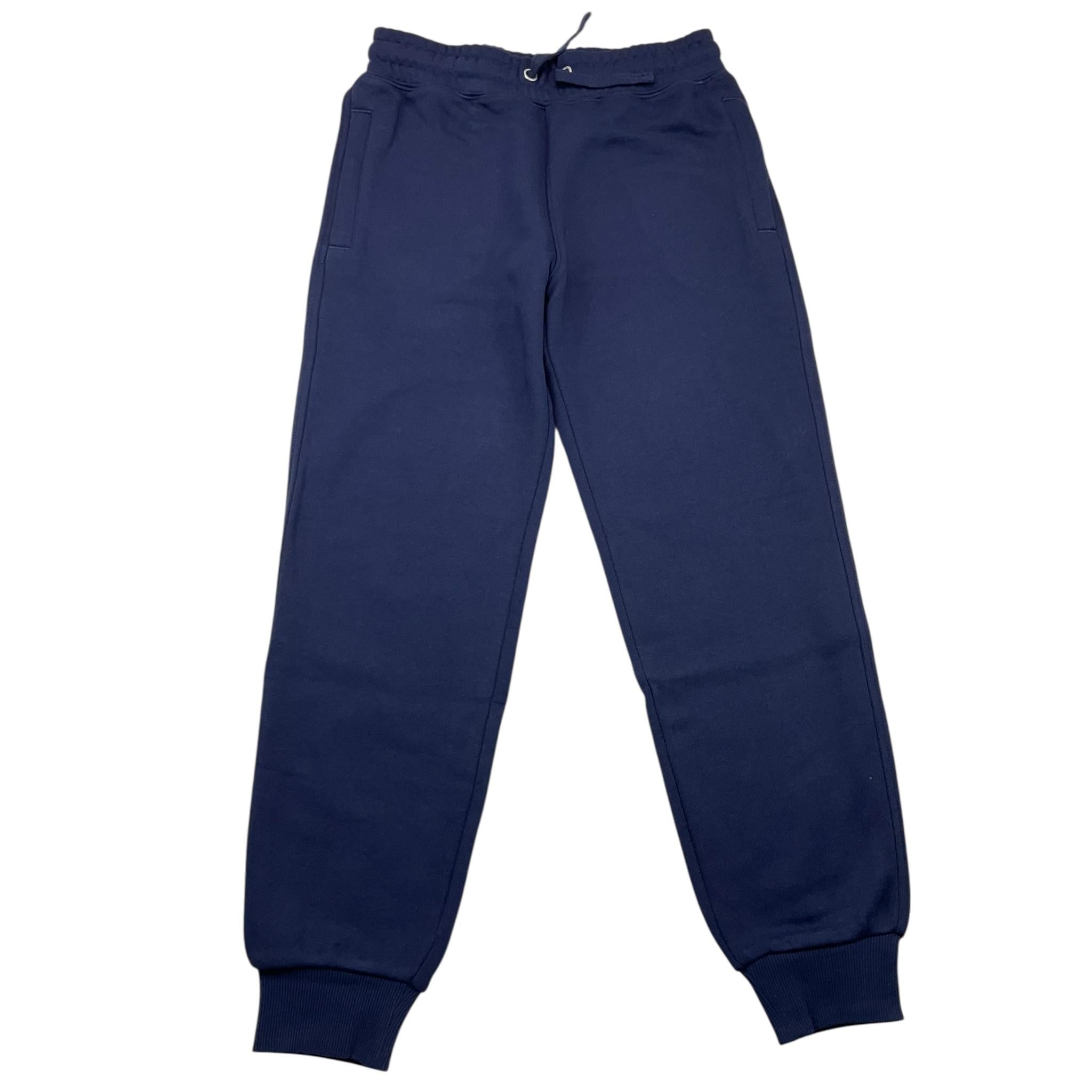 SUN68 pantalone tuta tinta unita con logo Blu per Bambino F44240 BLU SUN68