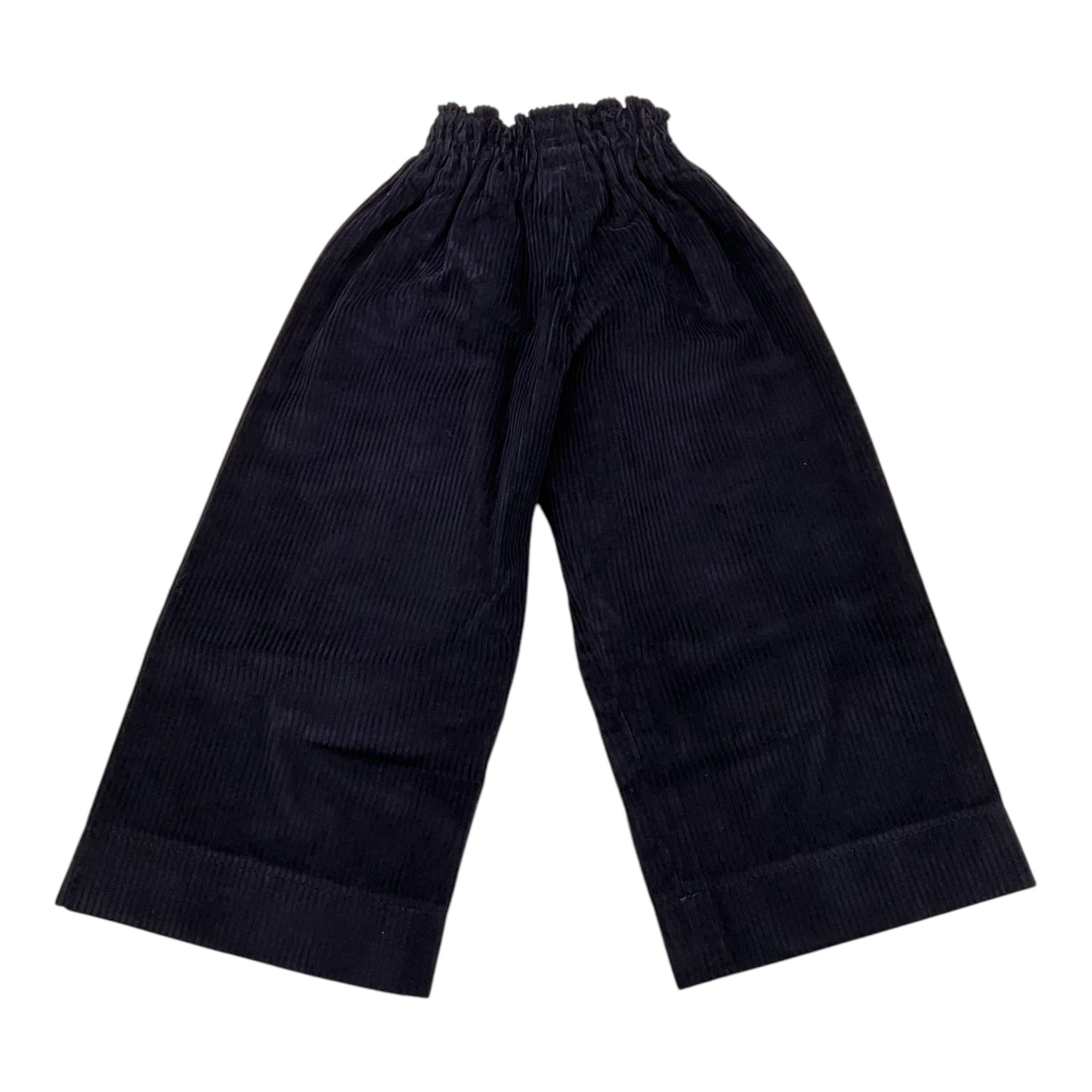 PAIO CRIPPA pantalone tinta unita modello a palazzo Blu per Neonata SALICEN BLU PAIO CRIPPA