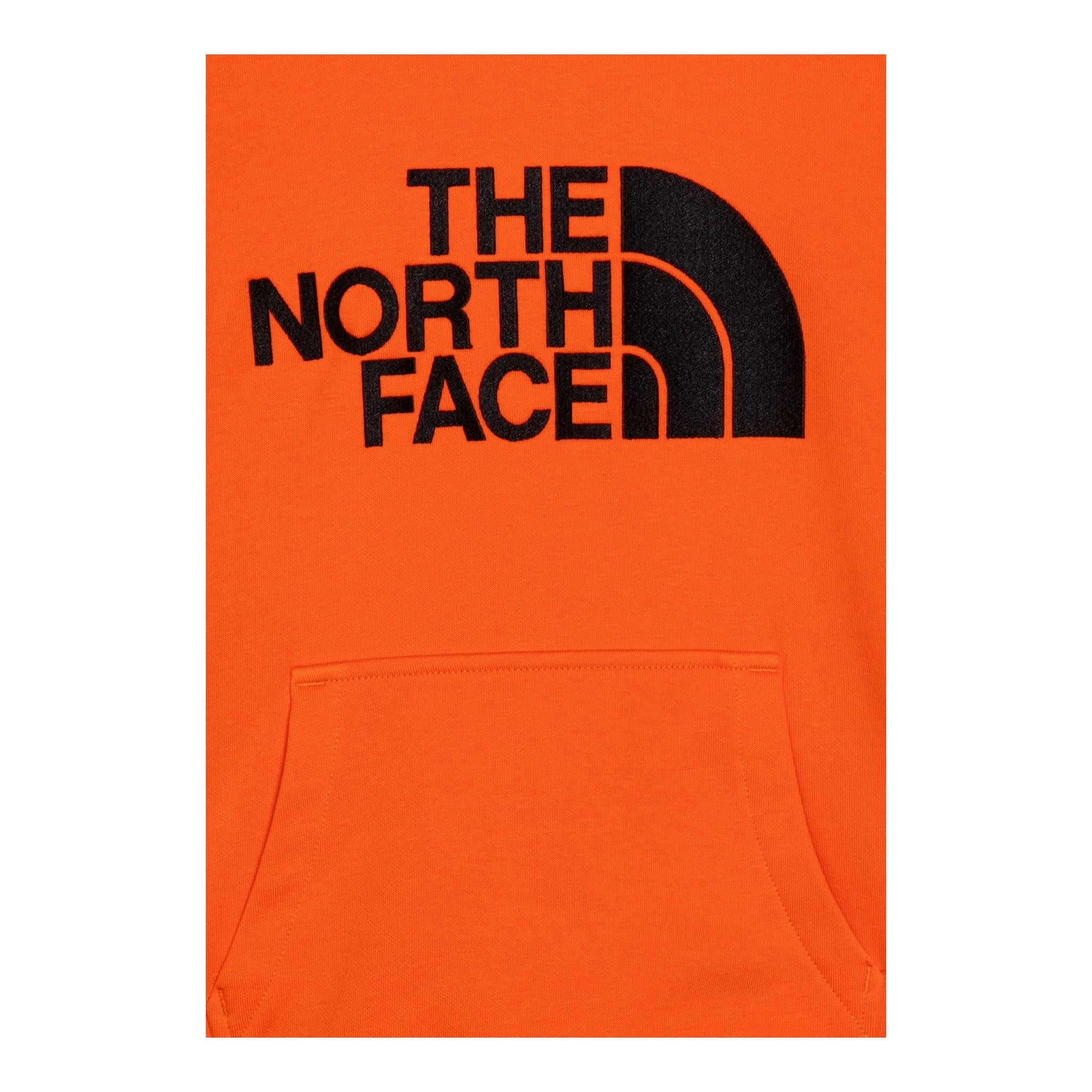 THE NORTH FACE felpa chiusa con cappuccio tinta unita con logo Arancione per Bambino NF0A89HH10P ARANCIONE THE NORTH FACE
