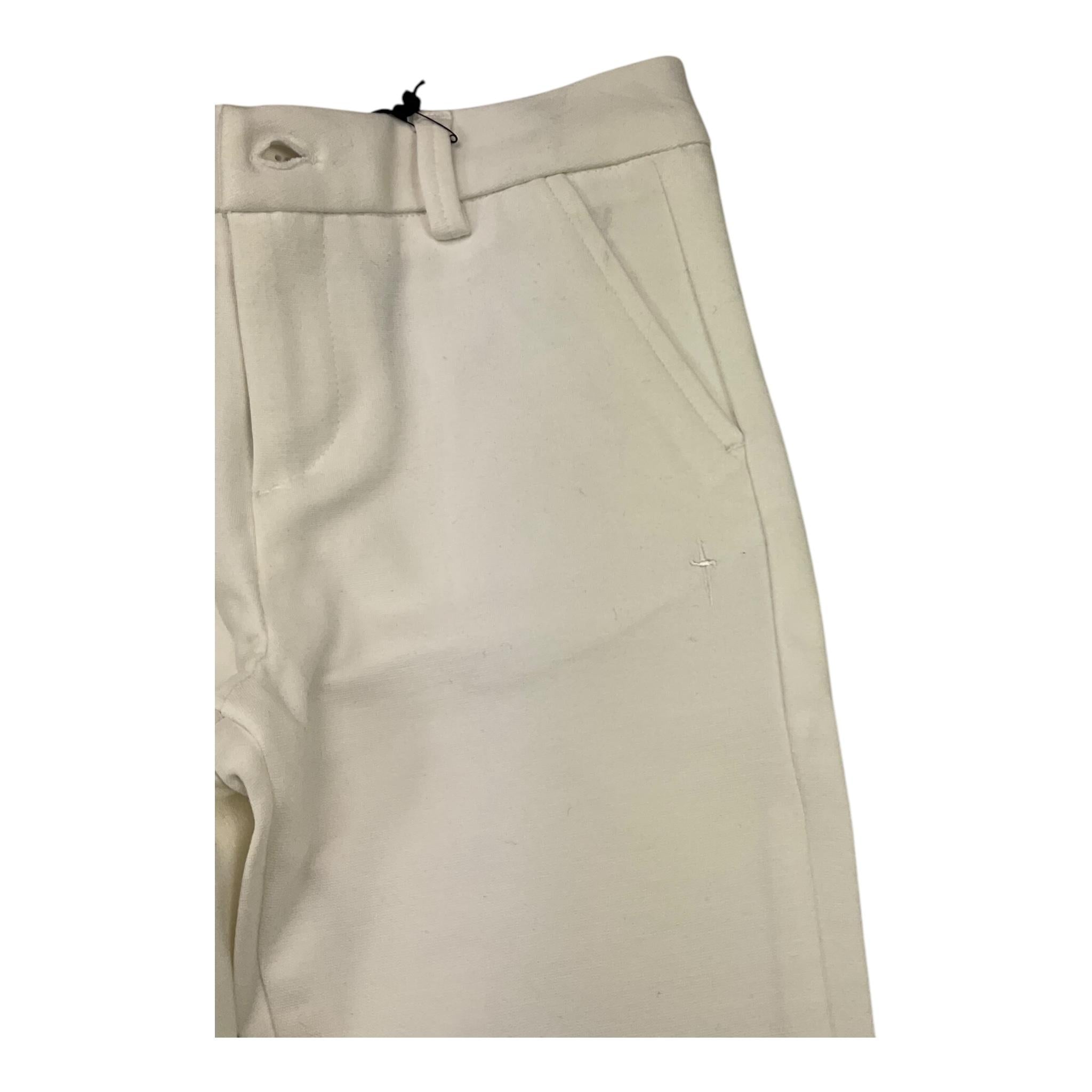 CESARE PACIOTTI pantalone tinta unita con girovita regolabile Bianco per Bambino PTP5352B BIANCO CESARE PACIOTTI