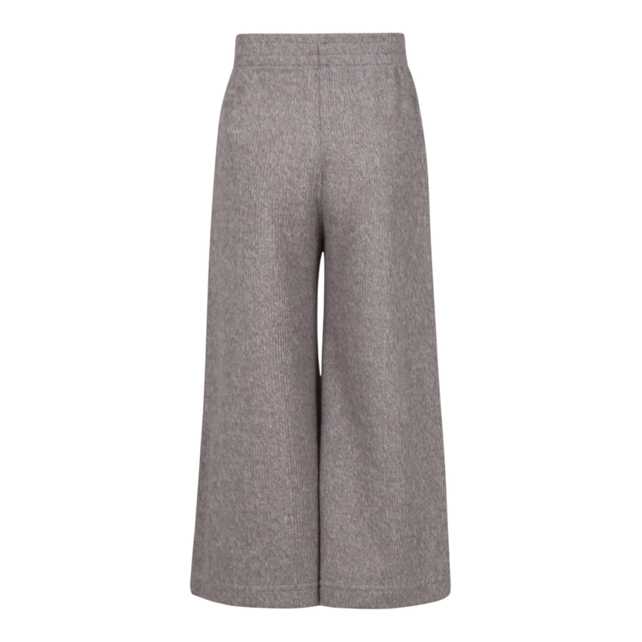 CAFFE' D'ORZO pantalone modello a palazzo con elastico in vita Grigio per Bambina ZV6A70 GRIGIO CAFFE' D'ORZO