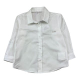 LE BEBE' camicia manica lunga tinta unita Bianco per Neonato LBB5167 BIANCO LE BEBE'