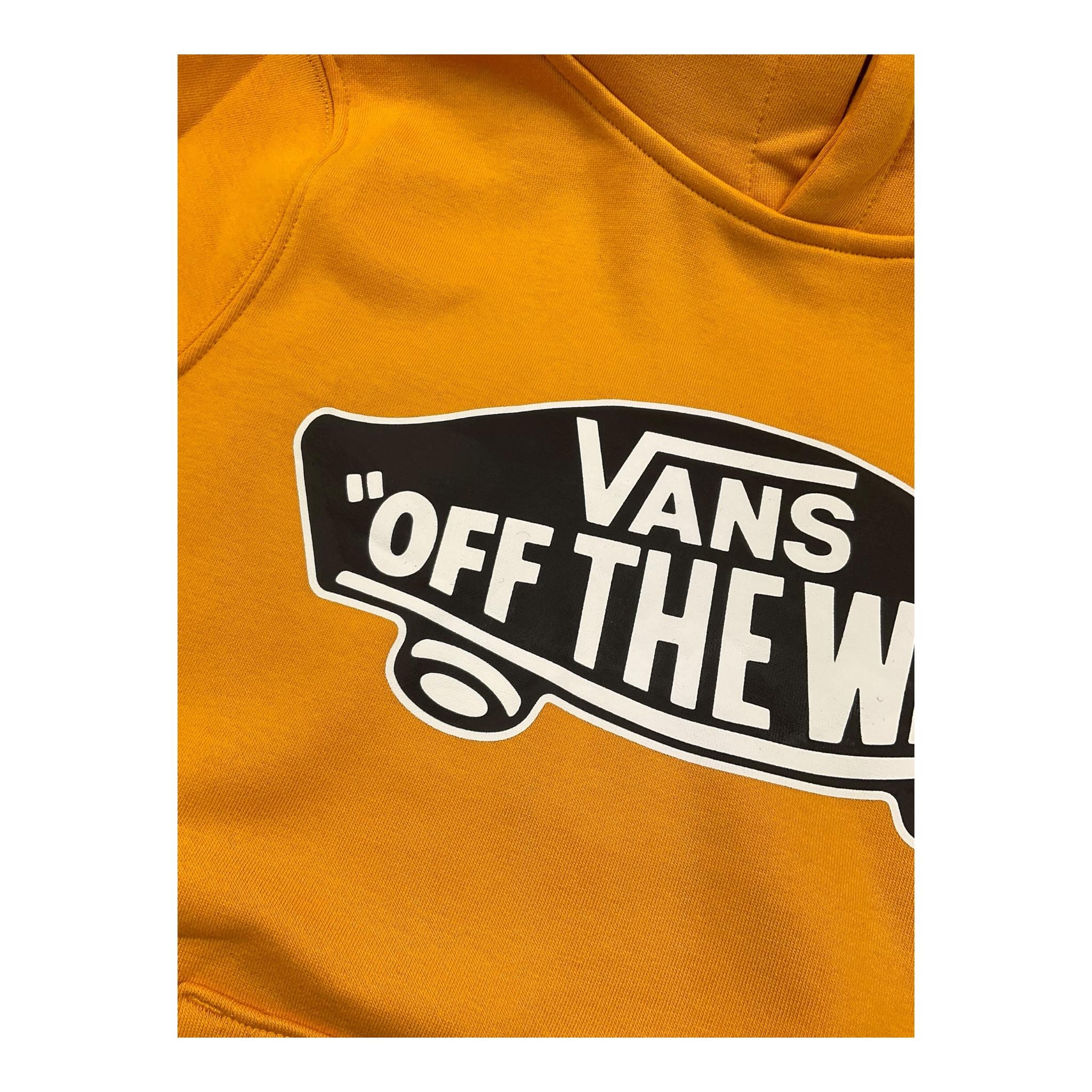 VANS felpa chiusa con cappuccio tinta unita con logo Senape per Bambino VN00JYDLSV SENAPE VANS