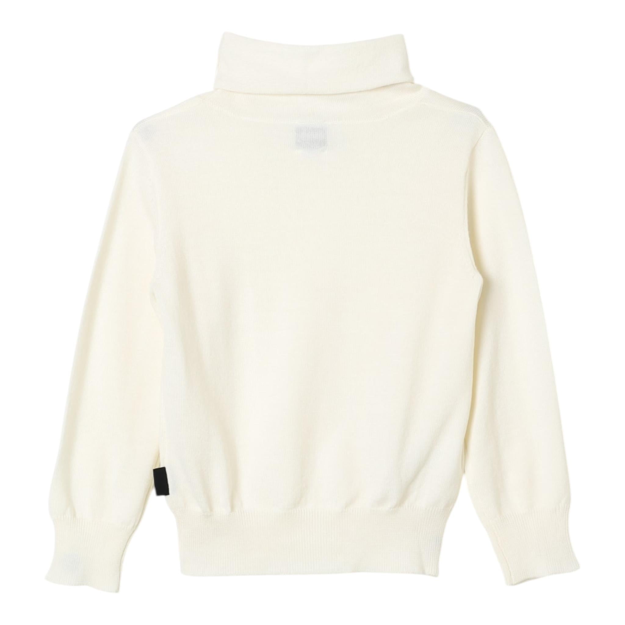 ASPESI maglia collo alto tinta unita Panna per Bambino F24032MAEM908 PANNA ASPESI