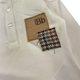 LE BEBE' shirt tinta unita con bottoni e stampa Bianco per Neonato LBB5189 BIANCO LE BEBE'