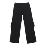 GAELLE jeans tinta unita con profili logati Nero per Bambina 2741P00310X NERO GAELLE