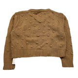 LE BEBE' cardigan tinta unita cn ricami Beige per Bambina LBG5588J BEIGE LE BEBE'
