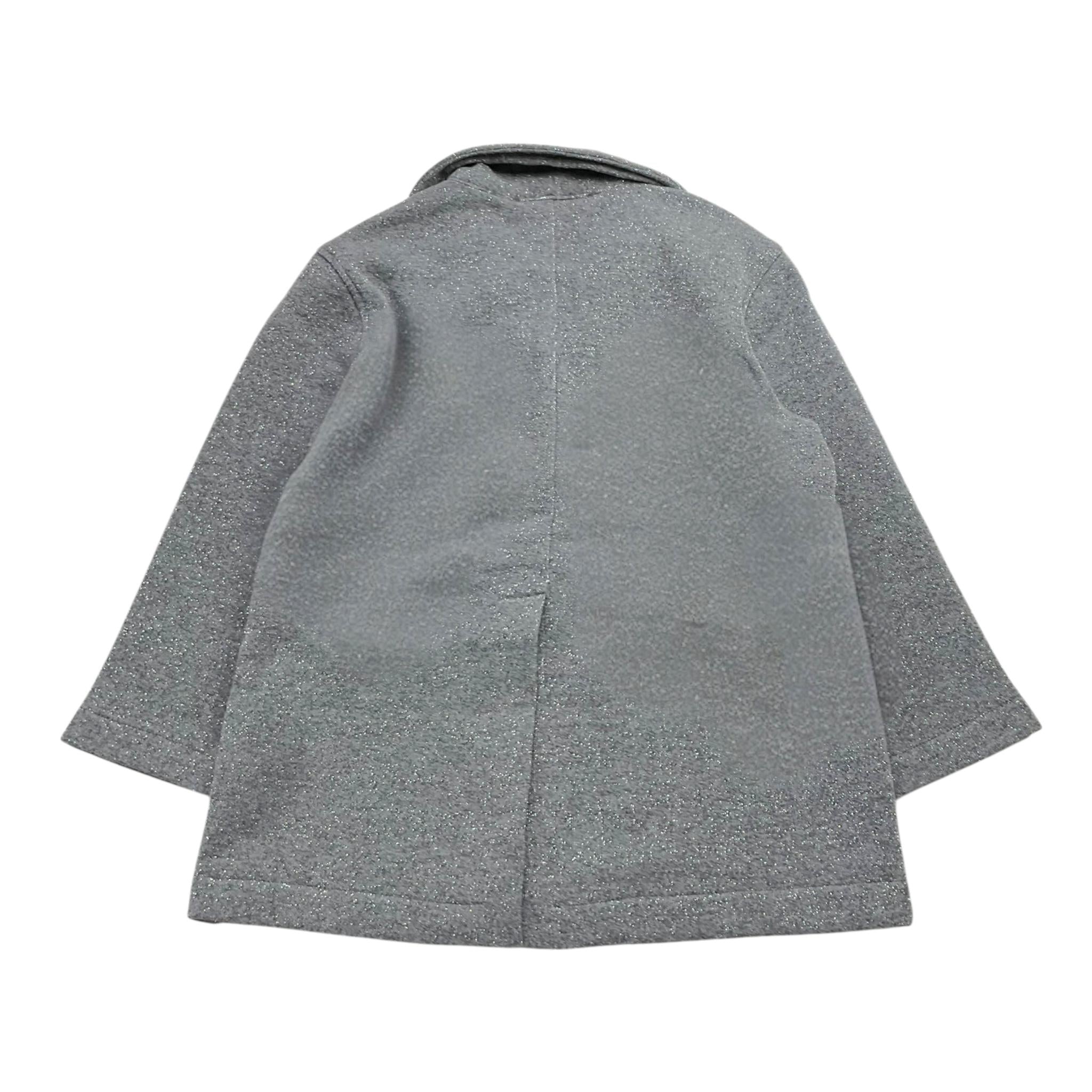 ZHOE & TOBIAH giacca tinta unita con bottoni Grigio per Bambina LLE1 GRIGIO ZHOE & TOBIAH
