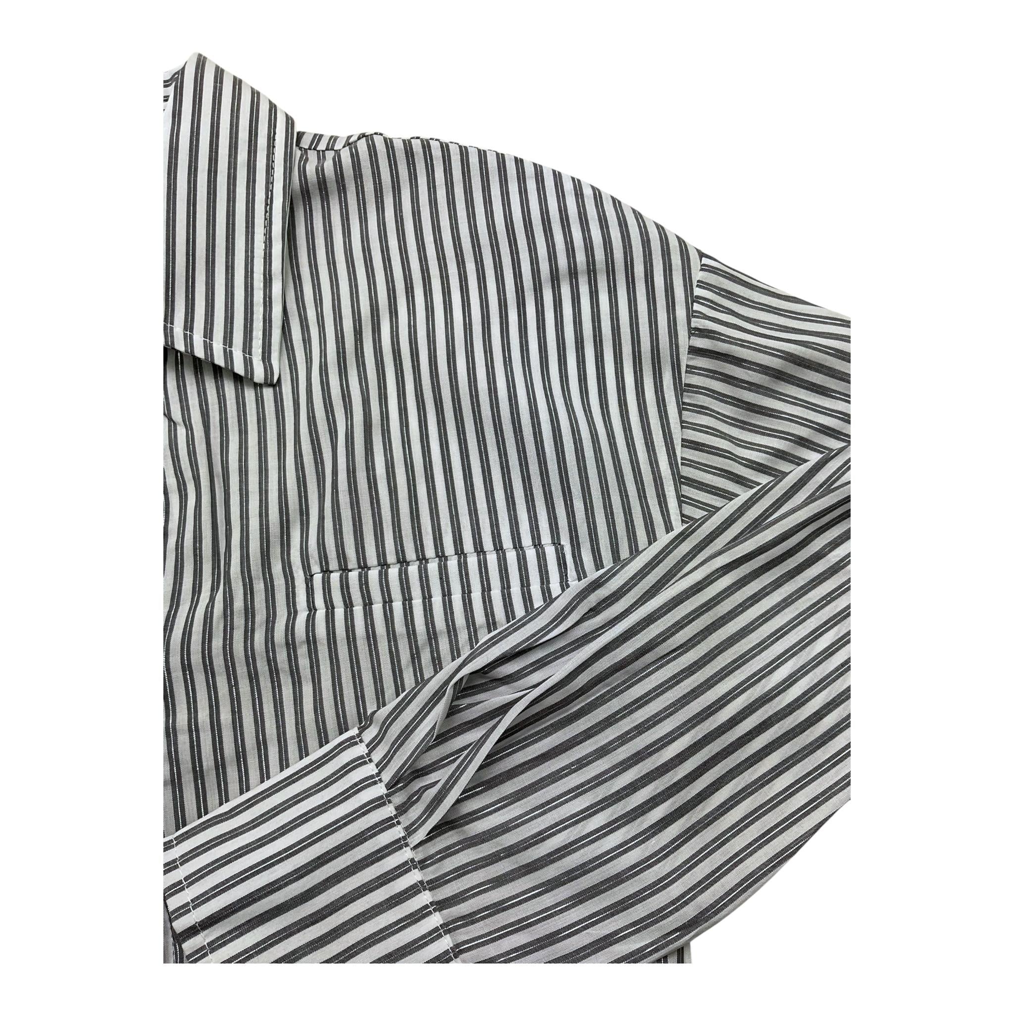 LU LU BY MISS GRANT camicia manica lunga fantasia a righe Bianco per Bambina LL3214 BIANCO LU LU BY MISS GRANT