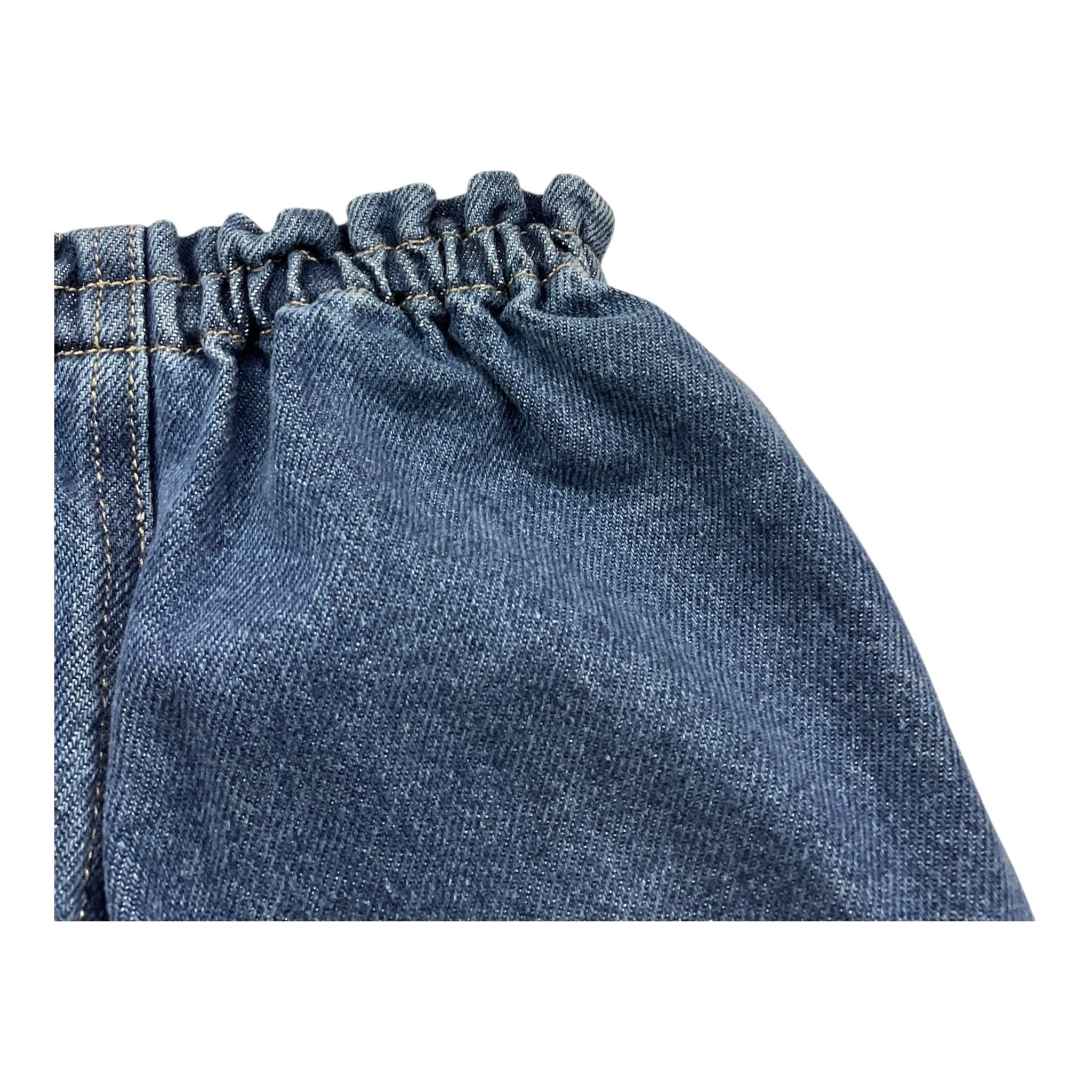 PLAY UP jeans tinta unita con elastico in vita Blu per Neonato PA022AP11605 BLU PLAY UP