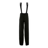 ELISABETTA FRANCHI salopette tinta unita con logo Nero per Bambina EFPA265XX NERO ELISABETTA FRANCHI