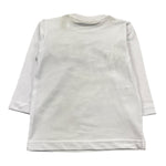 POLO CLUB LONDON shirt girocollo tinta unita con stampa Bianco per Neonato 242115 BIANCO POLO CLUB LONDON