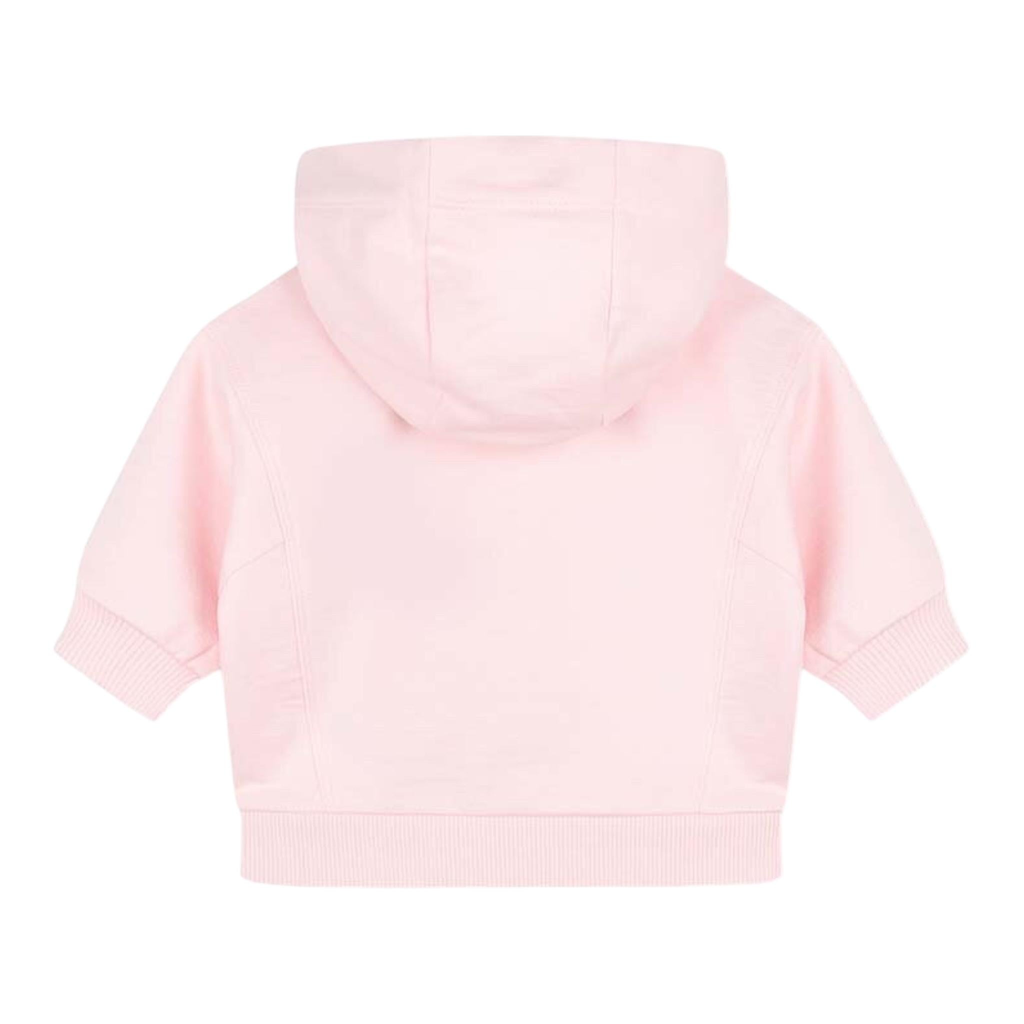 MARC JACOBS completo 2 pezzi felpa-pantalone tinta unita Rosa per Neonata W60331A ROSA MARC JACOBS