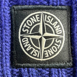 STONE ISLAND cappello tinta unita con stampa Cobalto per Bambino 8116N03Z3 COBALTO STONE ISLAND
