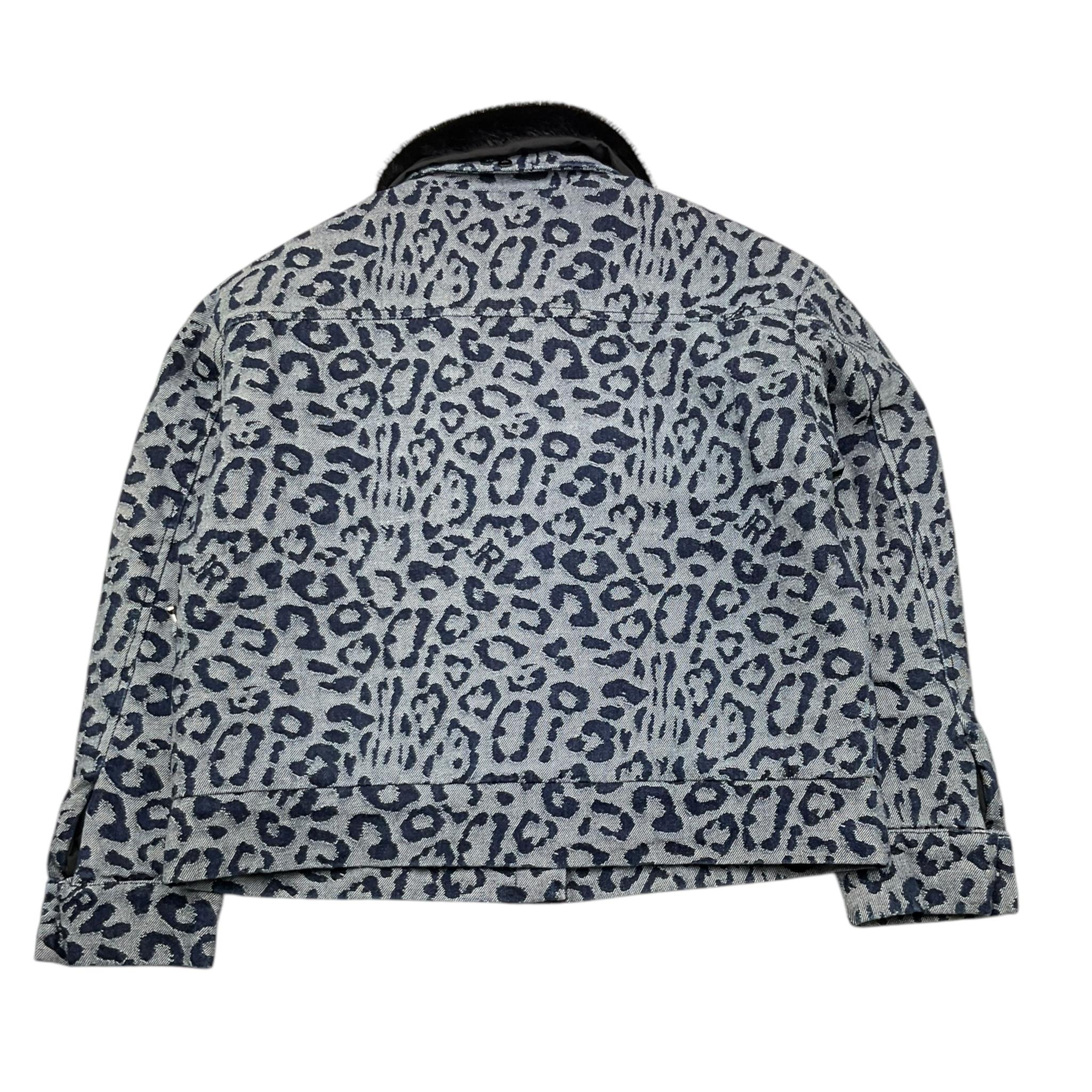 JOHN RICHMOND giubbino in denim tinta unita fantasia maculata Blu per Bambina RGA25032GC BLU JOHN RICHMOND