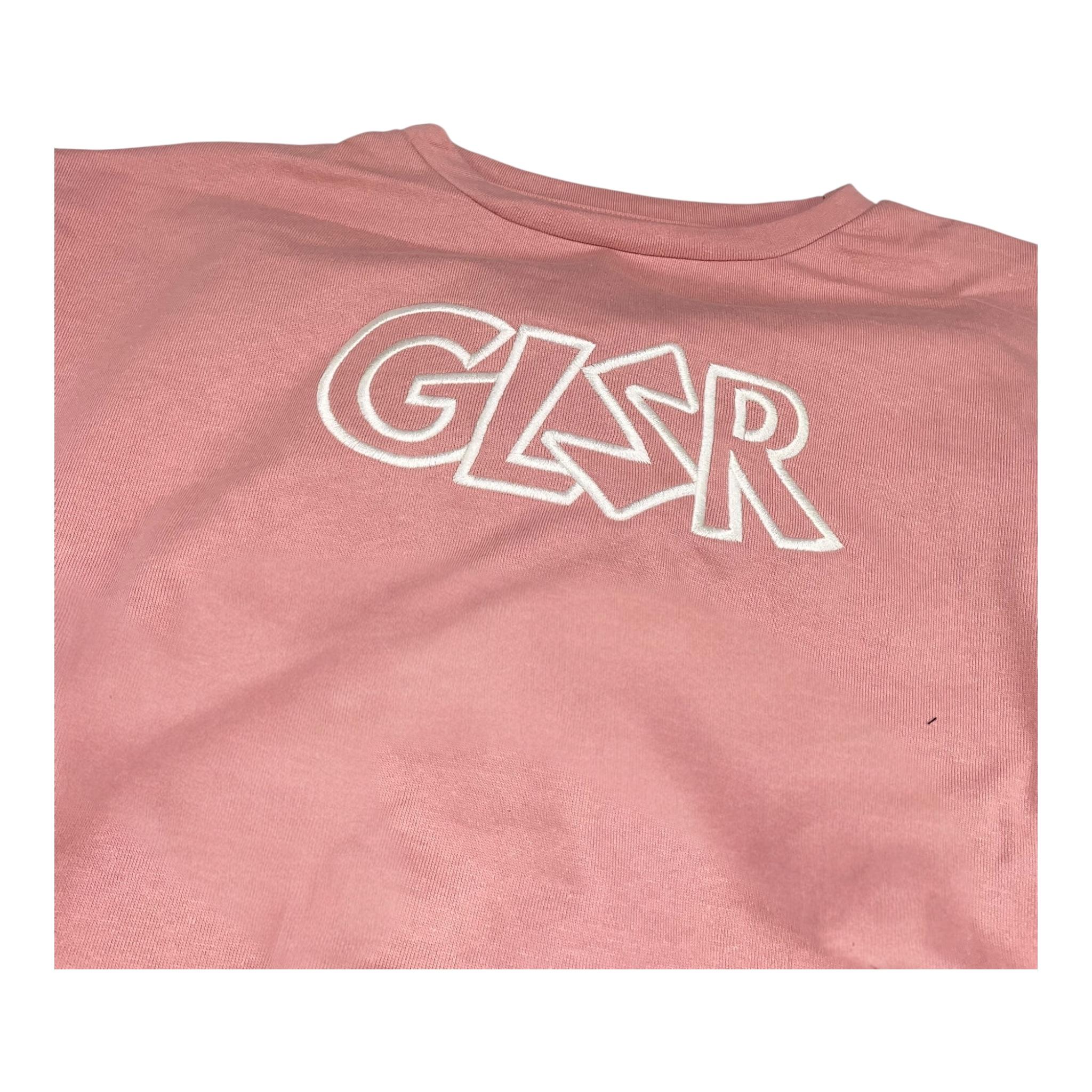 GLSR completo 2 pezzi felpa-pantalone tinta unita Rosa per Bambina GLJCM16029 ROSA GLSR